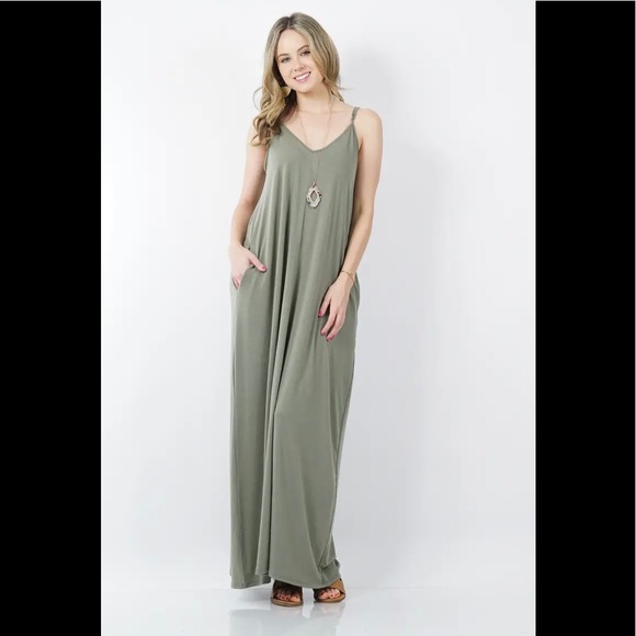 Zenana Outfitters Dresses & Skirts - Zenana cotton maxi dress